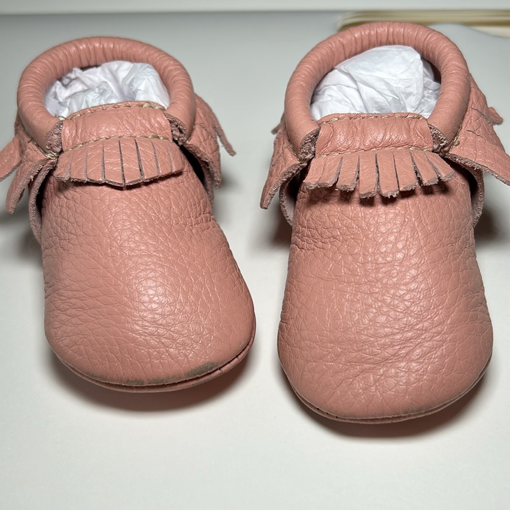 Freshly Picked Moccasins Light Pink Size 5